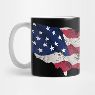 usa  flag Mug